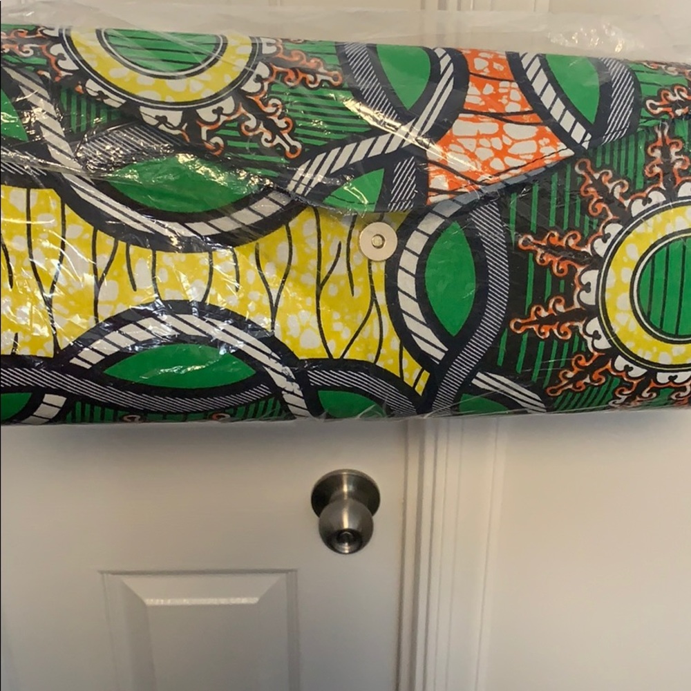 Green and Yellow Long clutch